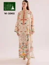 Wonder Woman Premium Mal Satin Printed Kaftan